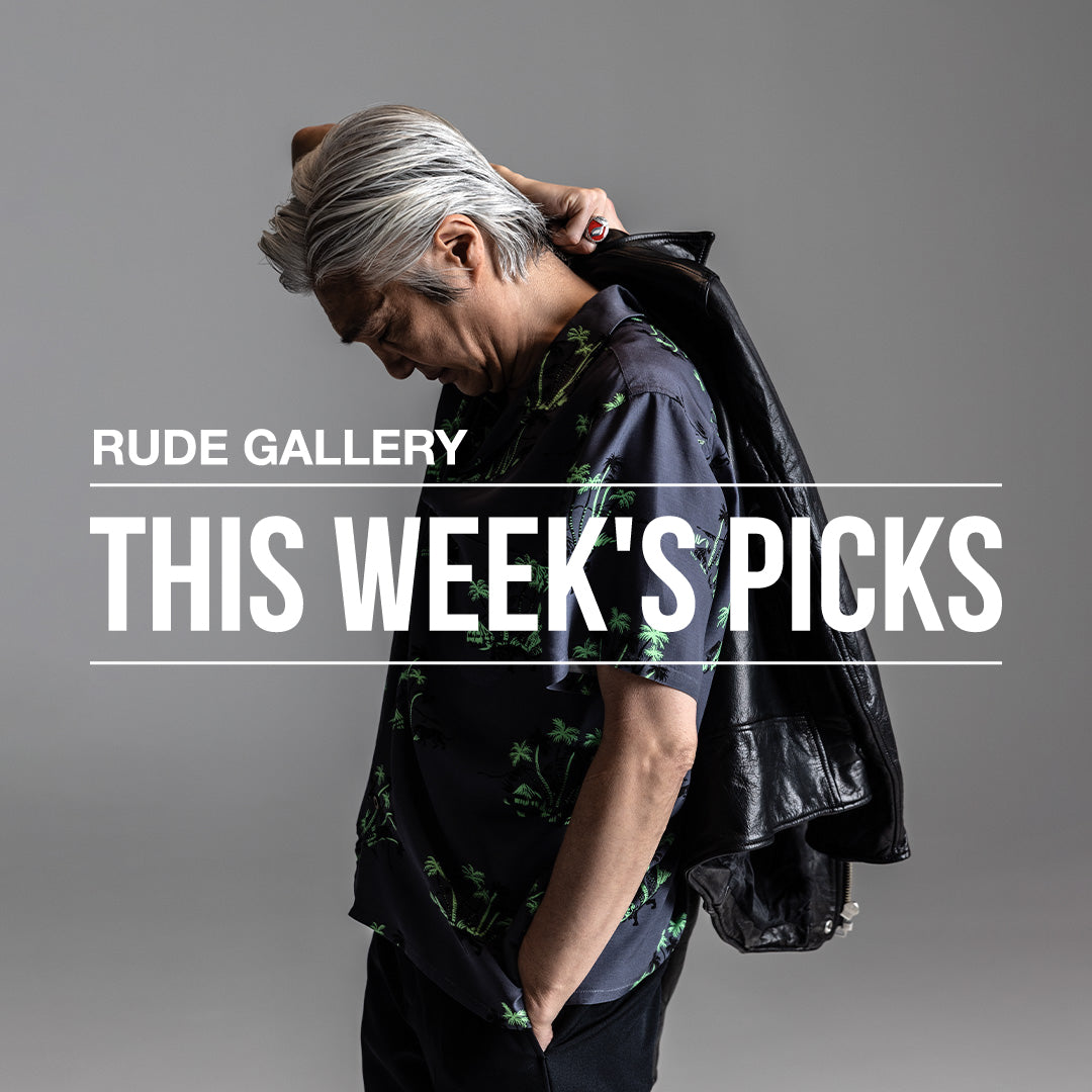 RUDE GALLERY 山羊革シャツ　難有りですがビジュ状態良好デザイン良し This Week's Picks – RUDE GALLERY OFFICIAL ONLINE SHOP