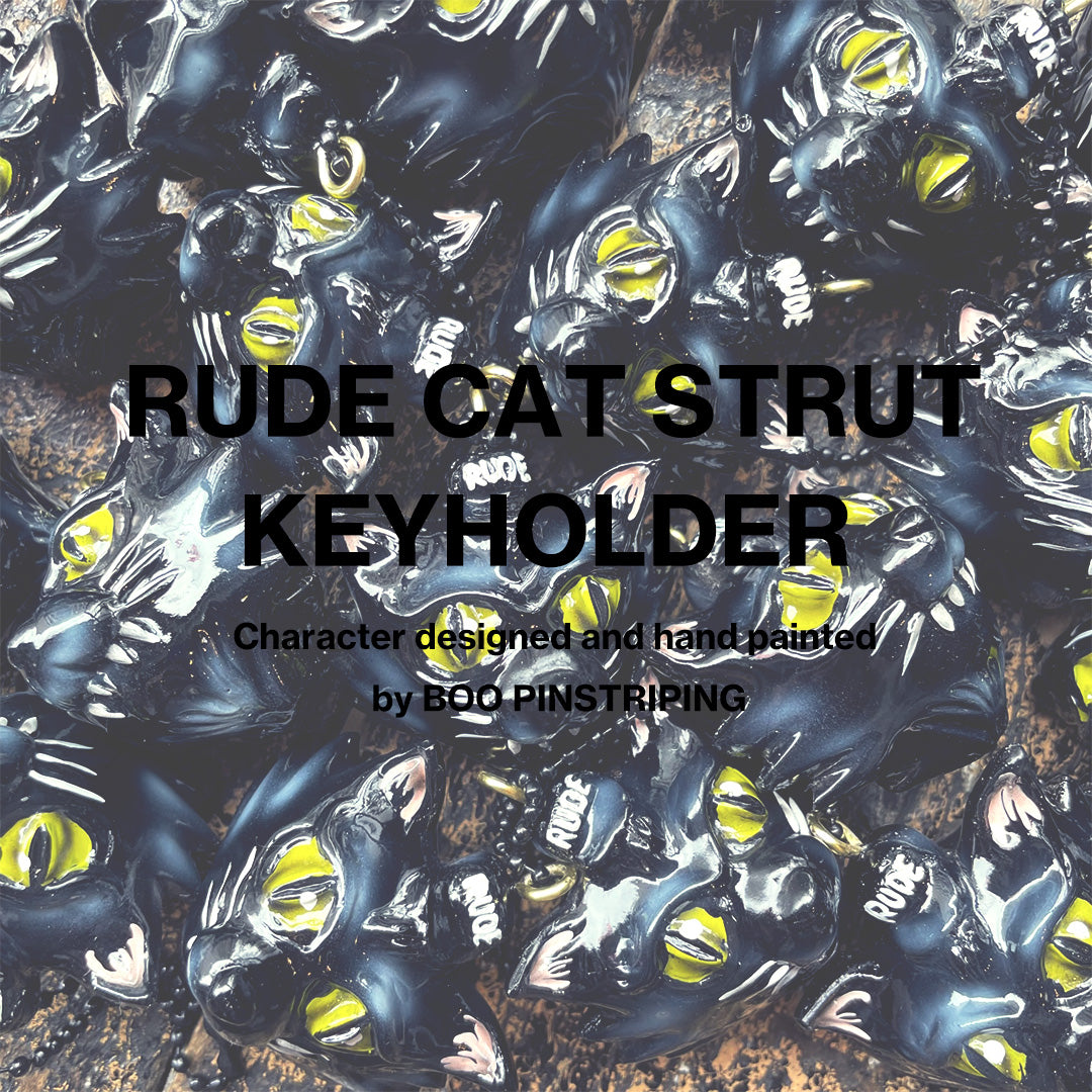 RUDE CAT STRUT KEYHOLDER – RUDE GALLERY OFFICIAL ONLINE SHOP