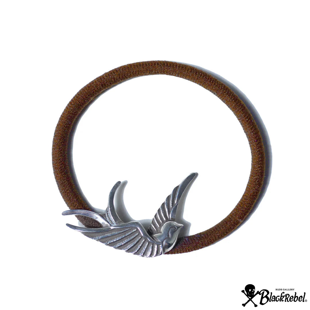 SWALLOW SHAG BAND RING - Collaboration by CHAOS DESIGN - RUDE
