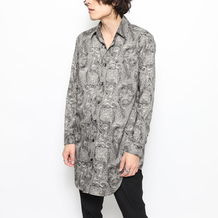 PAISLEY SWITCH LONG SHIRT
