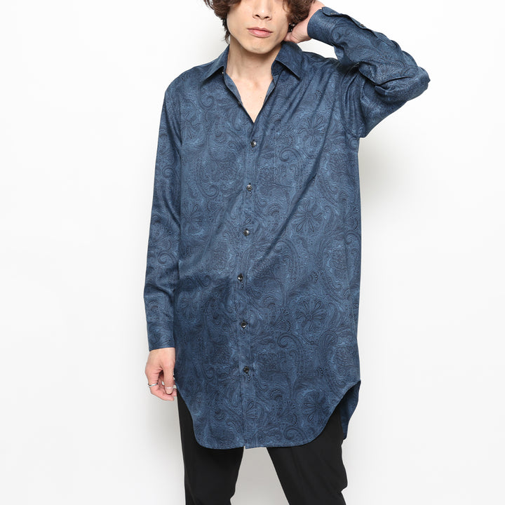 PAISLEY SWITCH LONG SHIRT