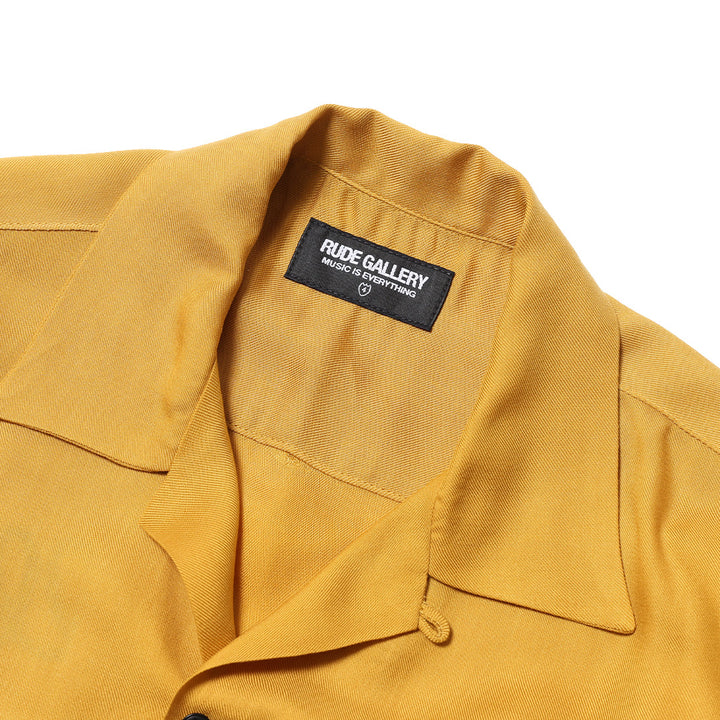 CAT OPEN COLLAR LS SHIRT