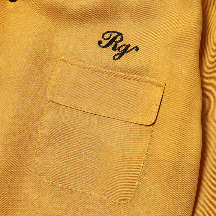 CAT OPEN COLLAR LS SHIRT