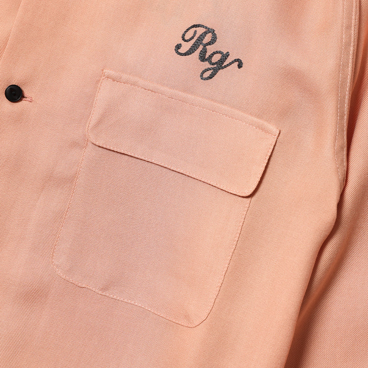 CAT OPEN COLLAR LS SHIRT