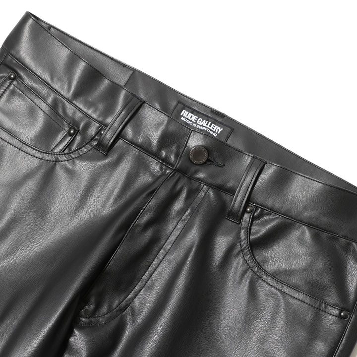 FAKE LEATHER PANTS