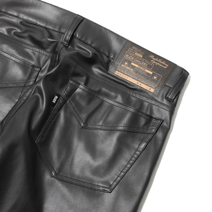 FAKE LEATHER PANTS