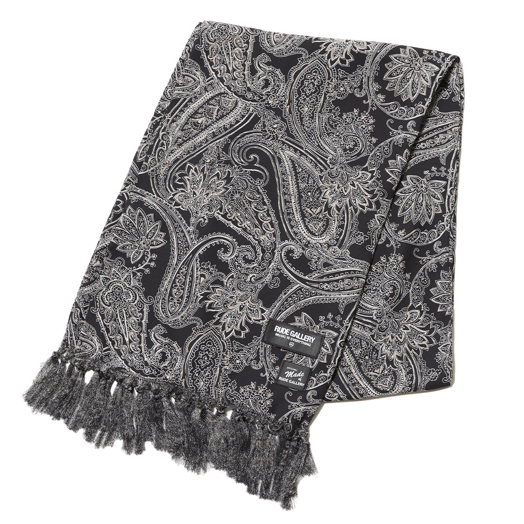 RUDE GALLERY PAISLEY STOLE BLACK×BEG 新品 PAISLEY STOLE – RUDE GALLERY OFFICIAL ONLINE SHOP