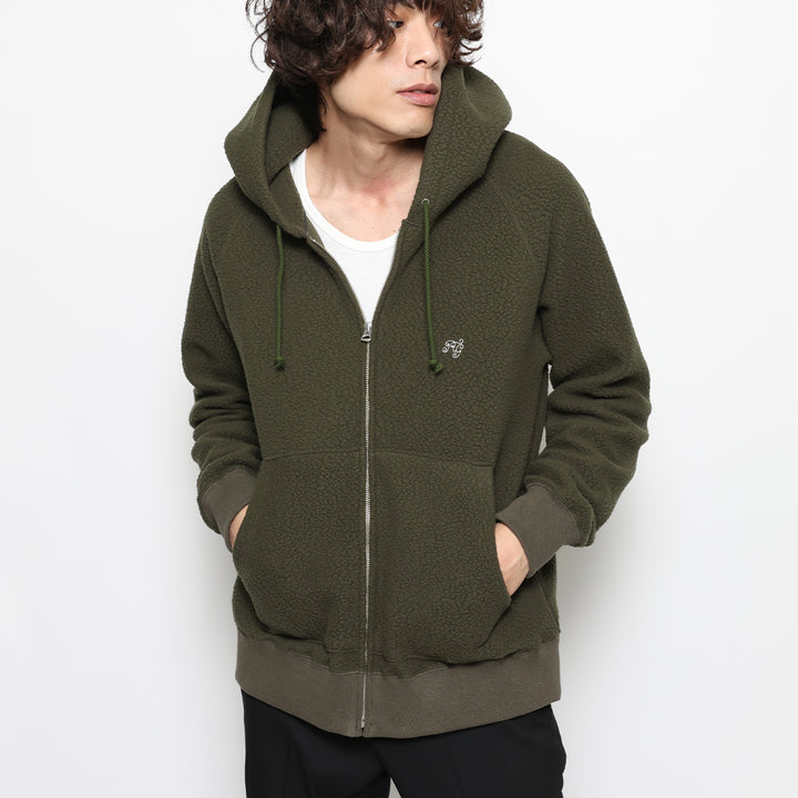 BASIC BOA ZIP HOODIE