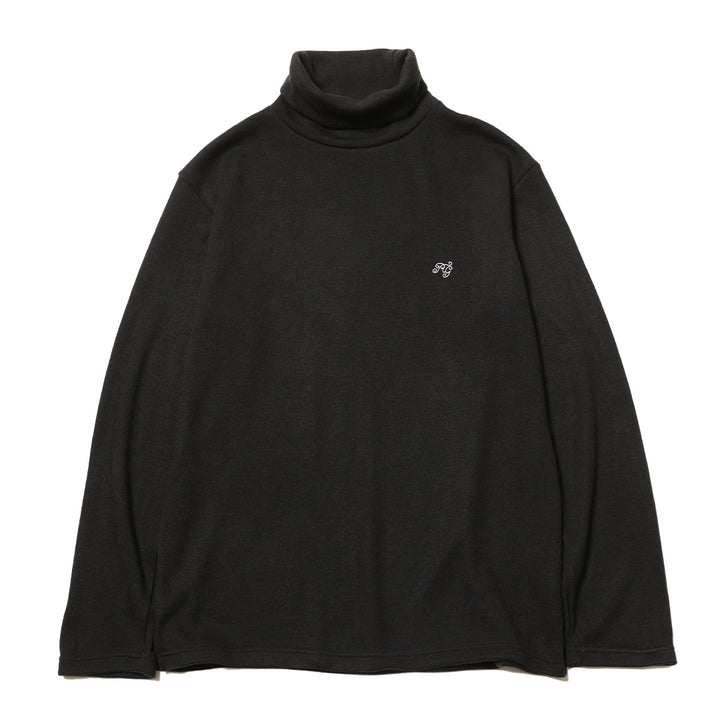 BASIC TURTLE NECK KNIT LS
