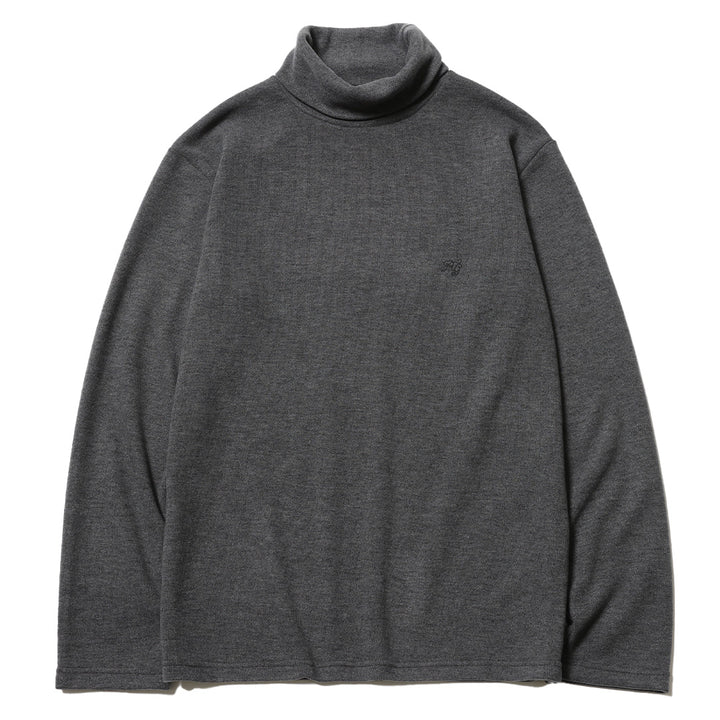 BASIC TURTLE NECK KNIT LS