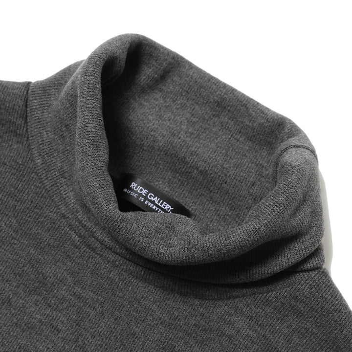 BASIC TURTLE NECK KNIT LS