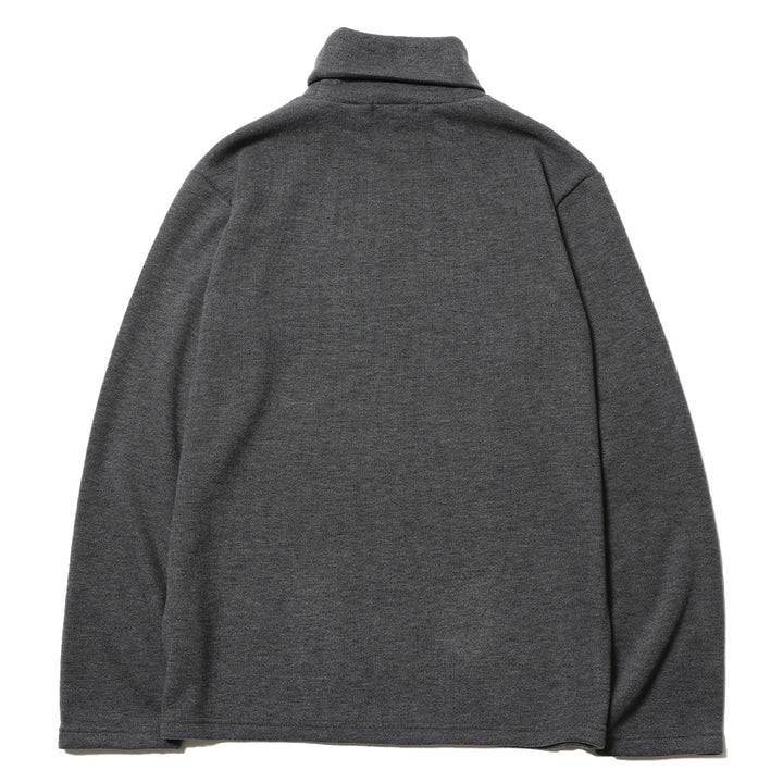 BASIC TURTLE NECK KNIT LS
