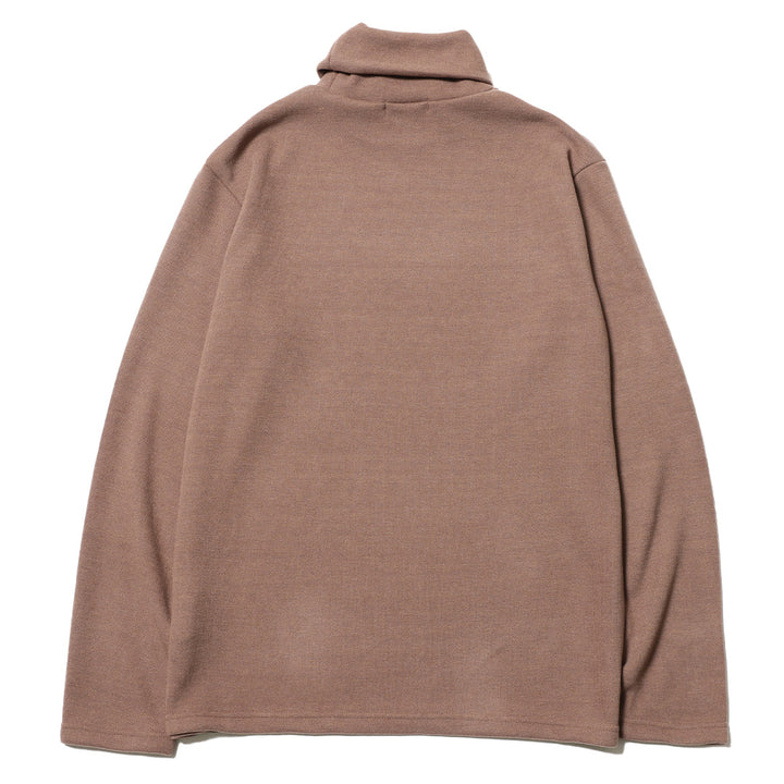 BASIC TURTLE NECK KNIT LS