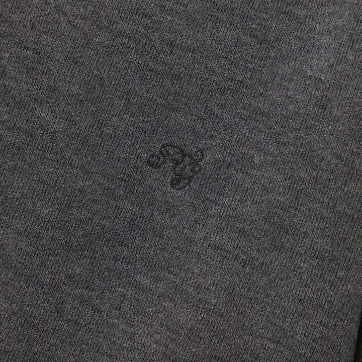 BASIC U NECK KNIT LS