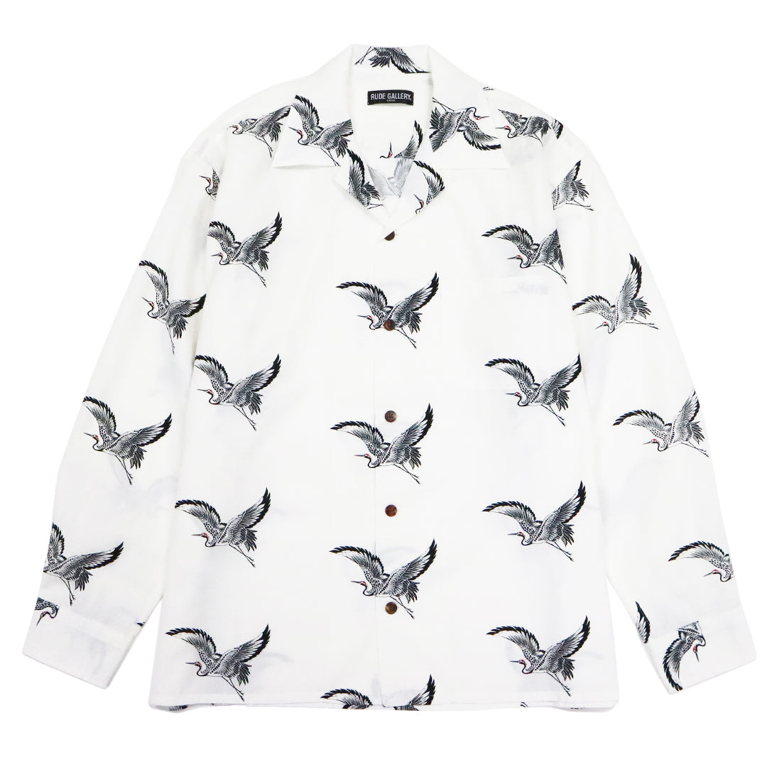 TSURU ALOHA LS SHIRT – RUDE GALLERY OFFICIAL ONLINE SHOP