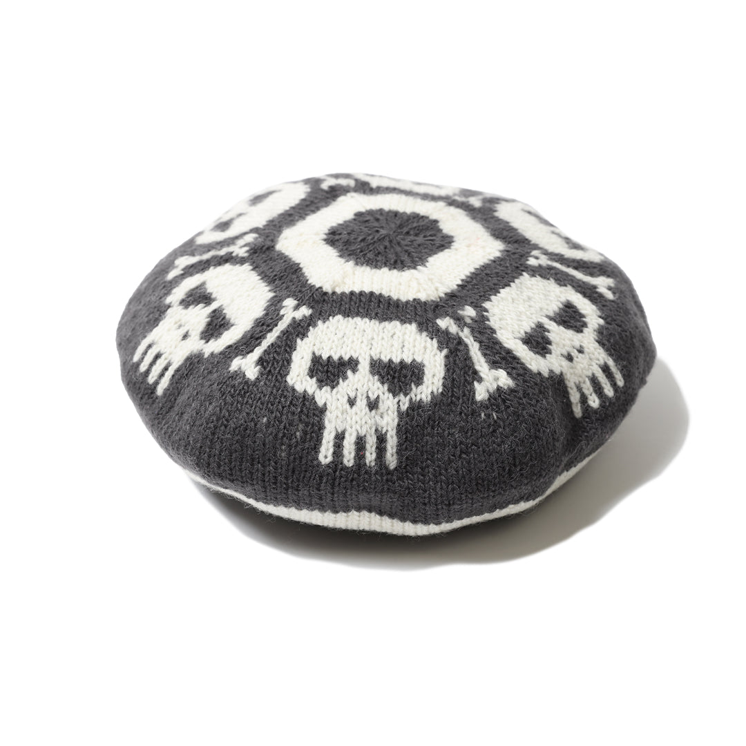 SKULLSHIT×RUDE GALLERY KNIT BERET – RUDE GALLERY OFFICIAL ONLINE SHOP