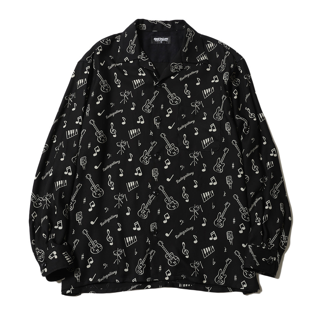 ONPU OPEN COLLAR LS SHIRT – RUDE GALLERY OFFICIAL ONLINE SHOP