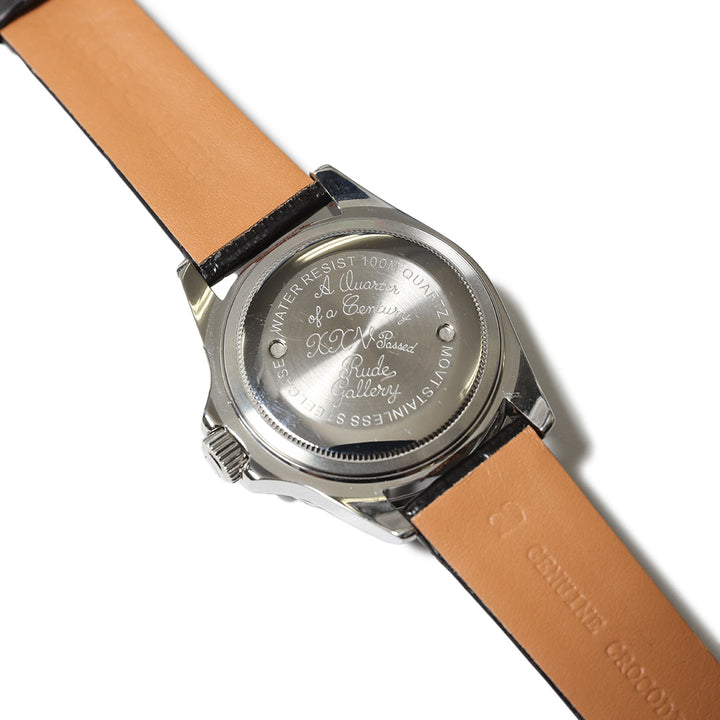25TH ANV GOOD OLD DIVER WATCH - CROCO BELT