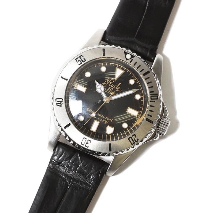 25TH ANV GOOD OLD DIVER WATCH - CROCO BELT