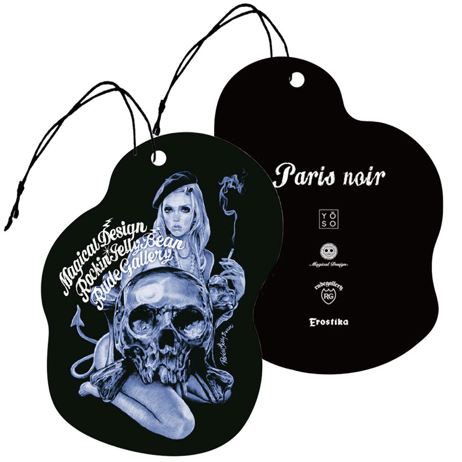 "PARIS NOIR" AIR FRESHENER - Art work by Rockin' Jelly Bean