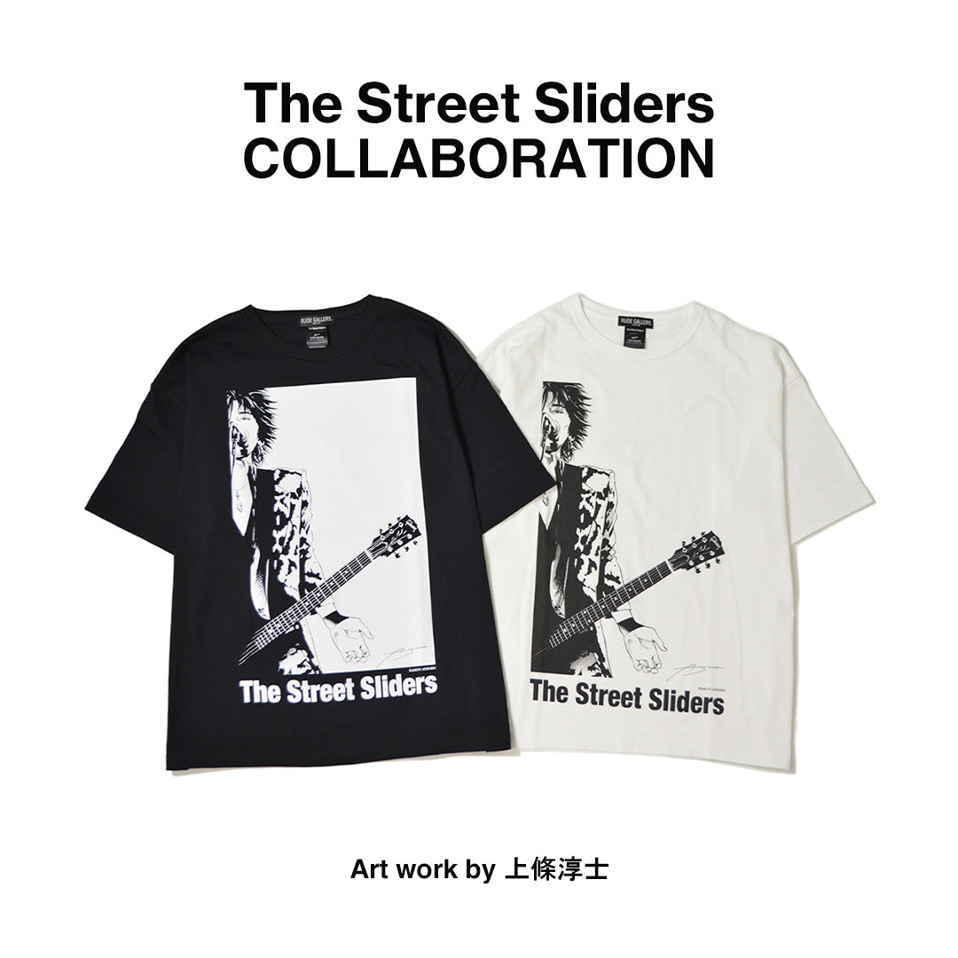 The Street Sliders コラボTシャツ 上條淳士・ワンデイ M The Street Sliders COLLABORATION – RUDE GALLERY OFFICIAL ONLINE SHOP