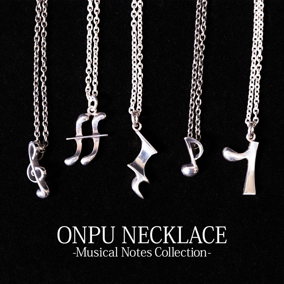ONPU NECKLACE -Musical Notes Collection-