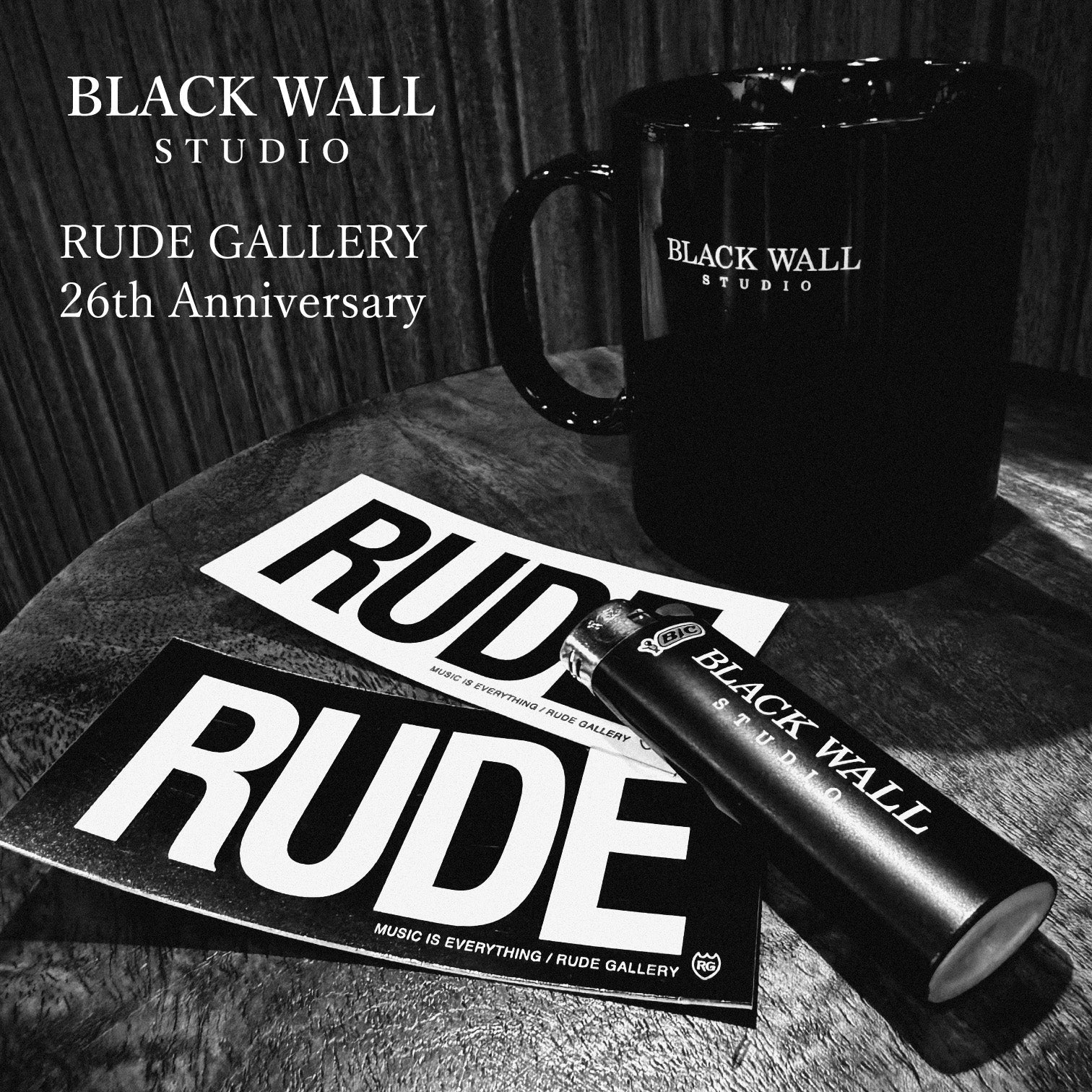 RUDE GALLERY 26th ANNIVERSARY – RUDE GALLERY OFFICIAL ONLINE SHOP