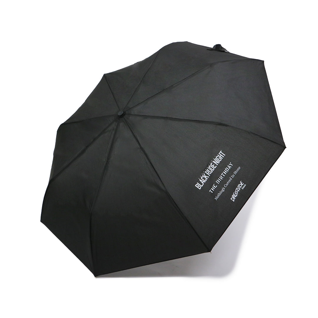 BLACK RUDE NIGHT UMBRELLA