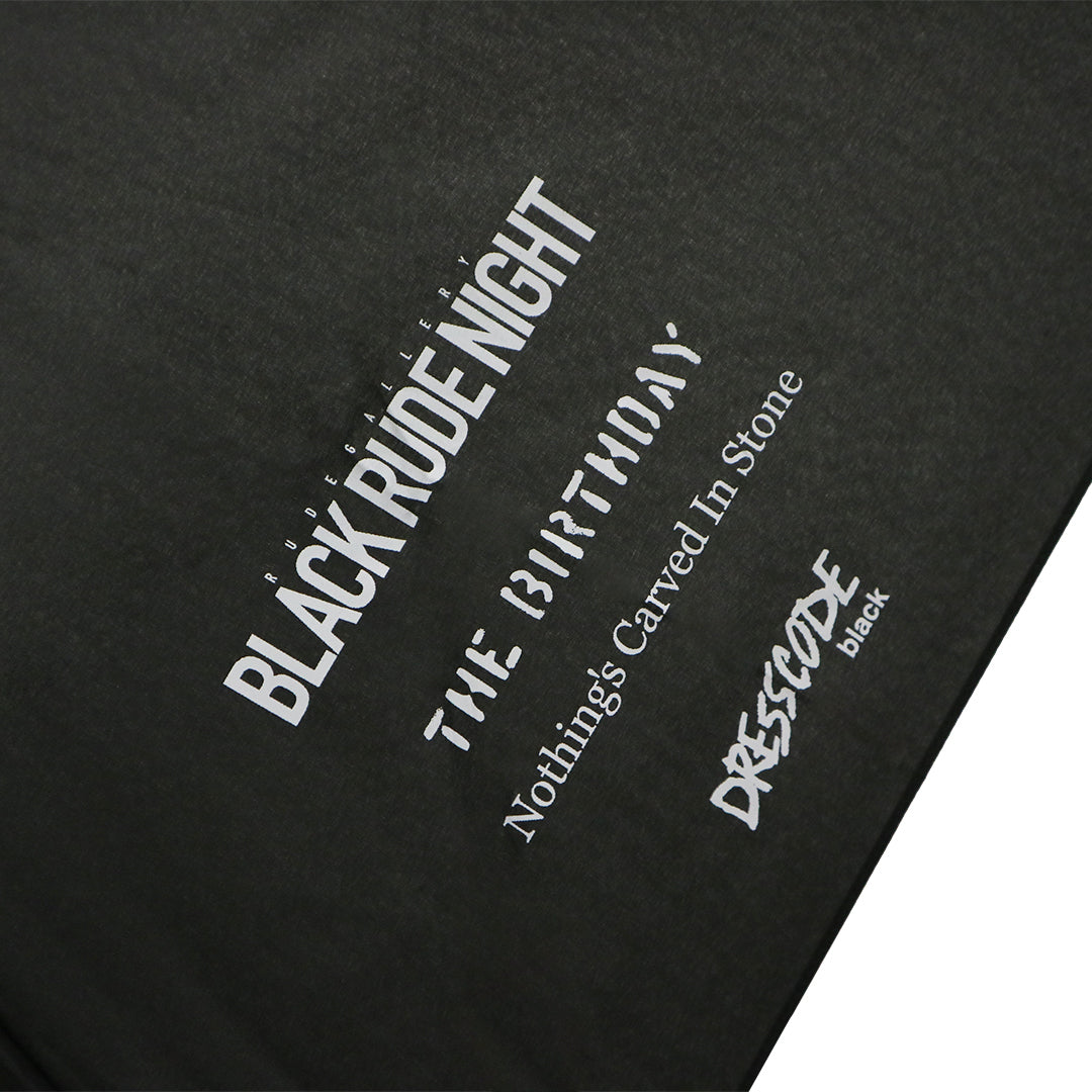 BLACK RUDE NIGHT UMBRELLA