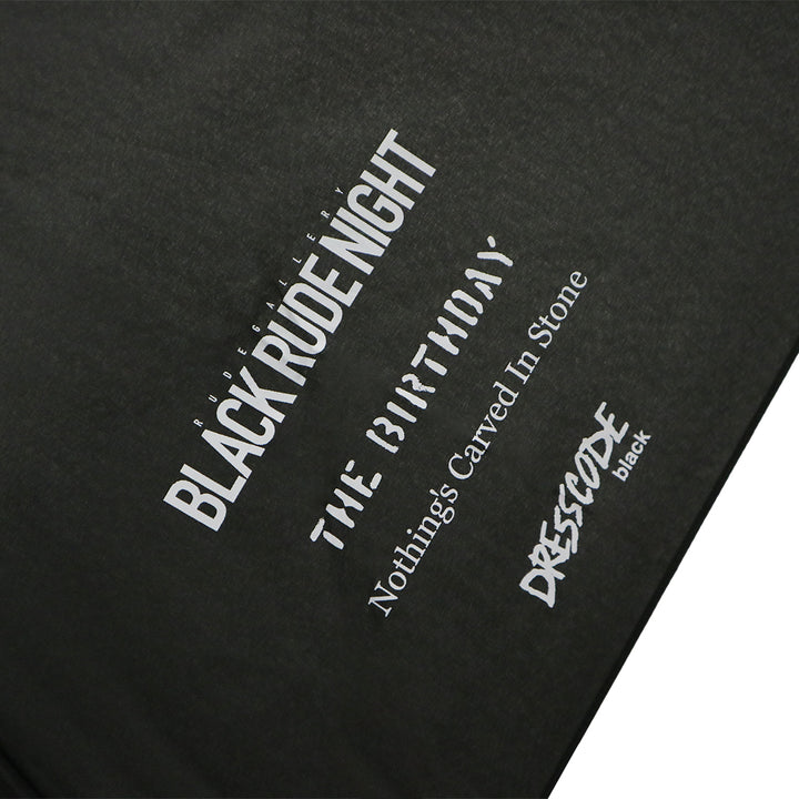 BLACK RUDE NIGHT UMBRELLA