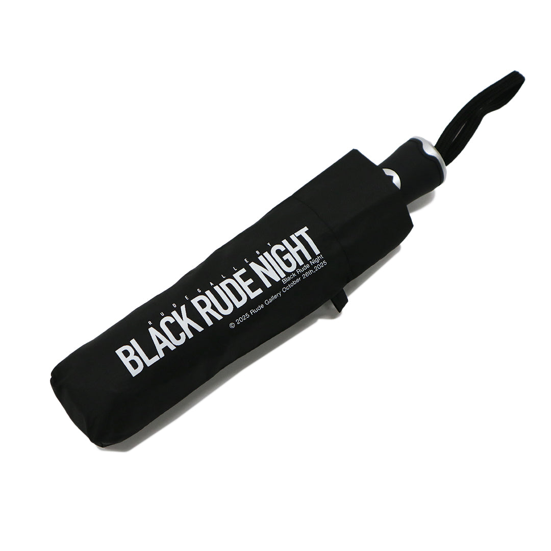 BLACK RUDE NIGHT UMBRELLA