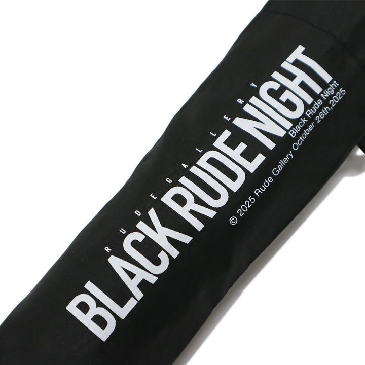 BLACK RUDE NIGHT UMBRELLA