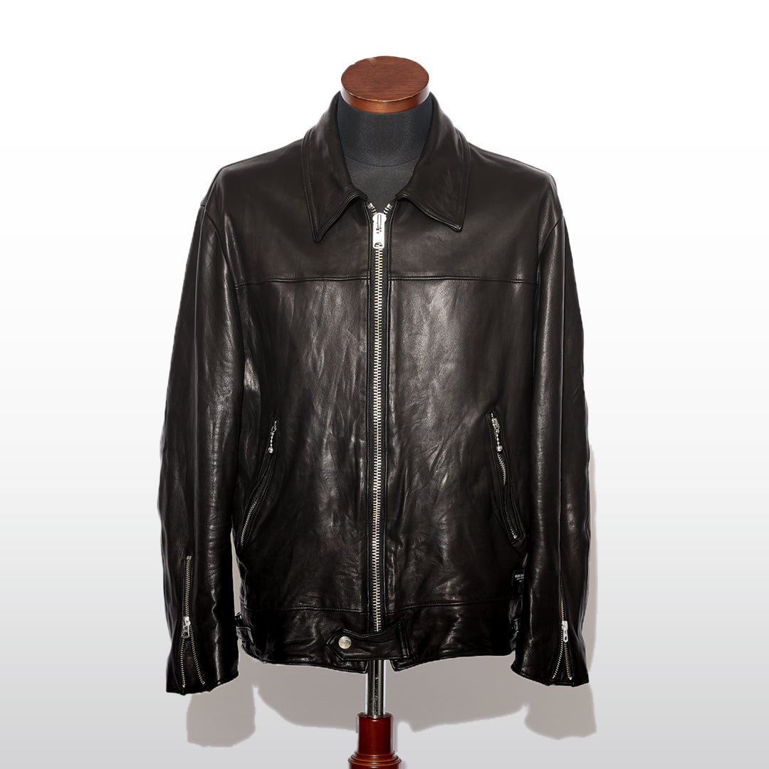 BLACK DYED LEATHER JACKETS – RUDE GALLERY OFFICIAL ONLINE SHOP