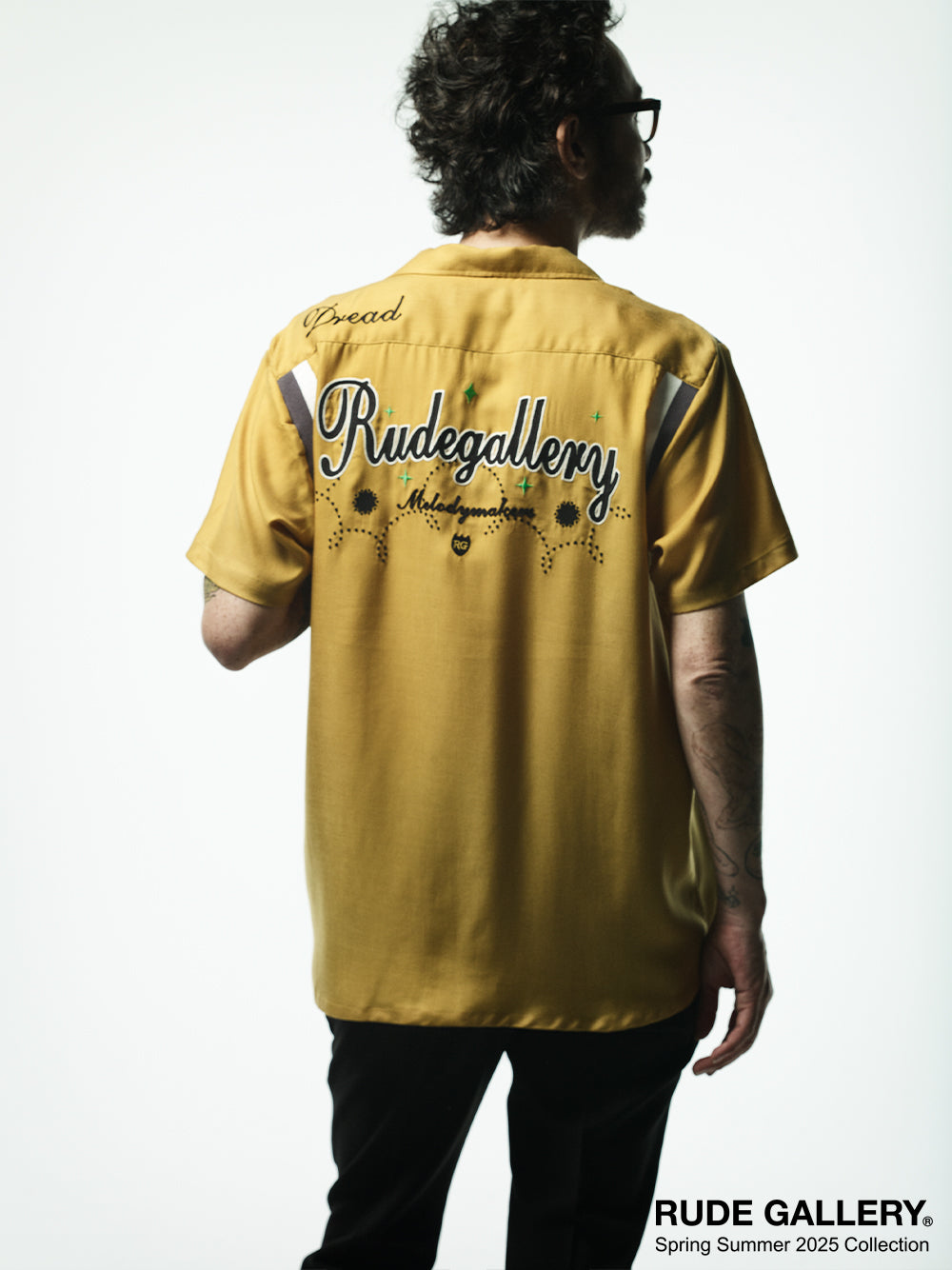 ルードギャラリー　RUDE GALLERY　シャツ　カットソー　ウエスタン RUDE GALLERY】RAYON WESTERN SHIRTS | BabelWards