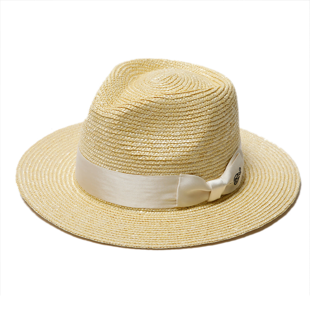 SILK SATIN RIBBON STRAW HAT – RUDE GALLERY OFFICIAL ONLINE SHOP