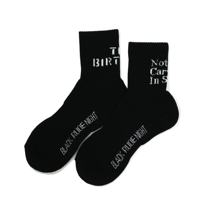 BLACK RUDE NIGHT SOCKS