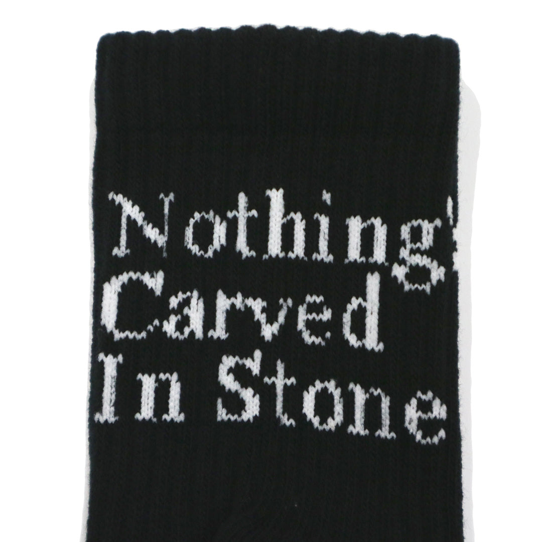 BLACK RUDE NIGHT SOCKS