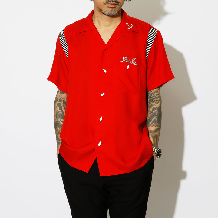 ROPE LOGO BOWLING SHIRT