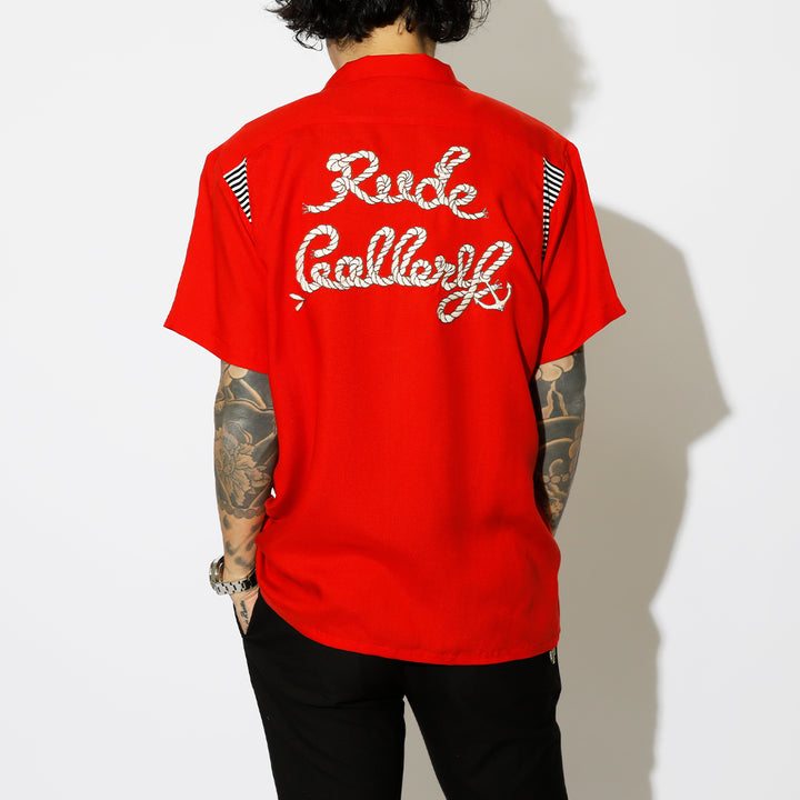 ROPE LOGO BOWLING SHIRT