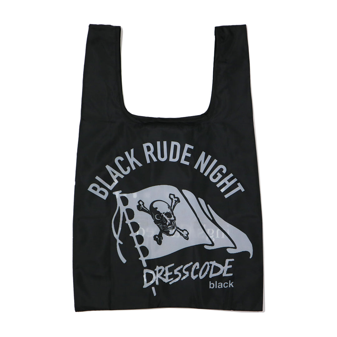 BLACK RUDE NIGHT ECOBAG