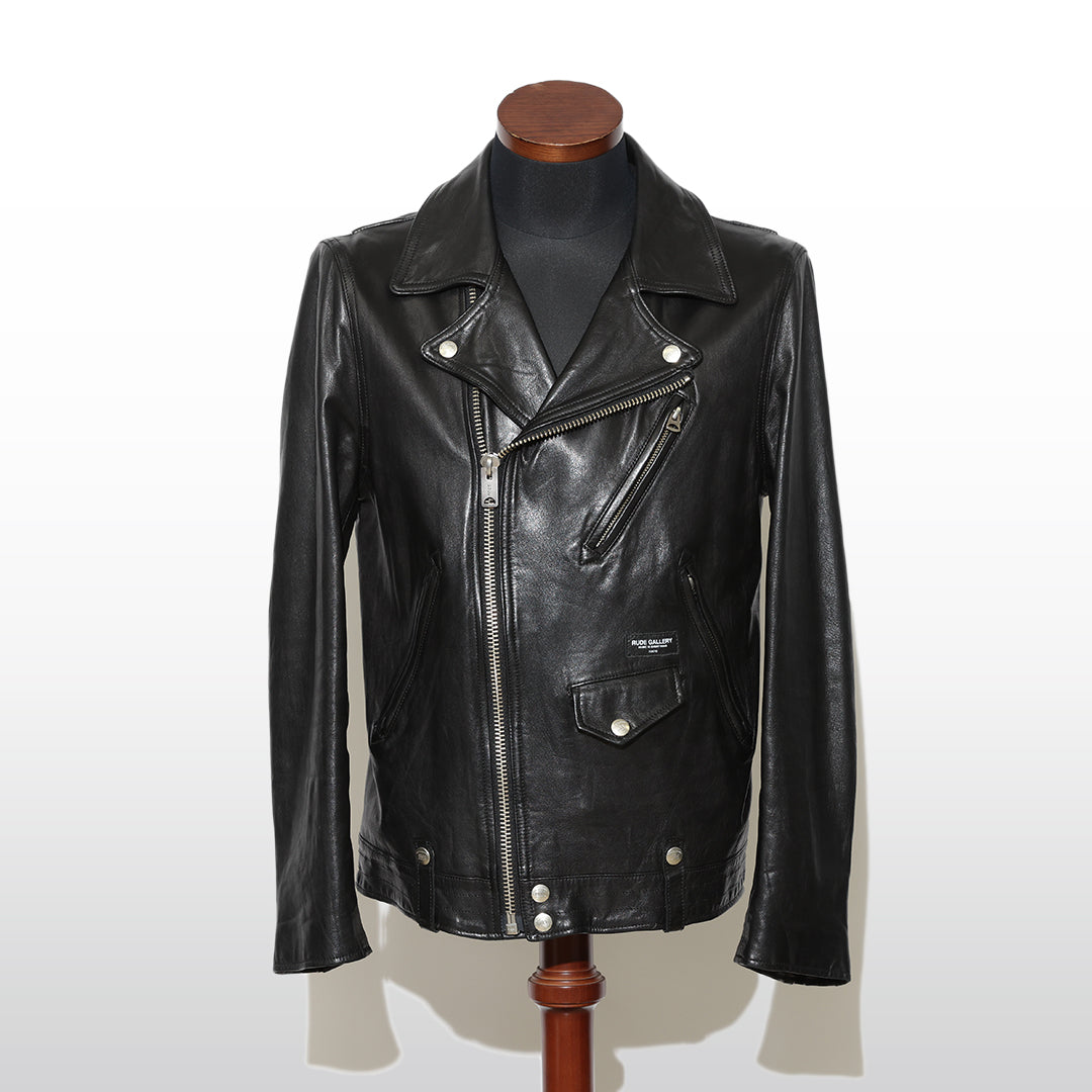 BLACK DYED LEATHER JACKETS – RUDE GALLERY OFFICIAL ONLINE SHOP