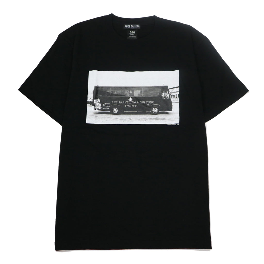 RUDEGALLERY696TRAVELING HIGH TシャツXＬ黒 696 TRAVELING HIGH TOUR PHOTO EXHIBITION PHOTO TEE – RUDE GALLERY