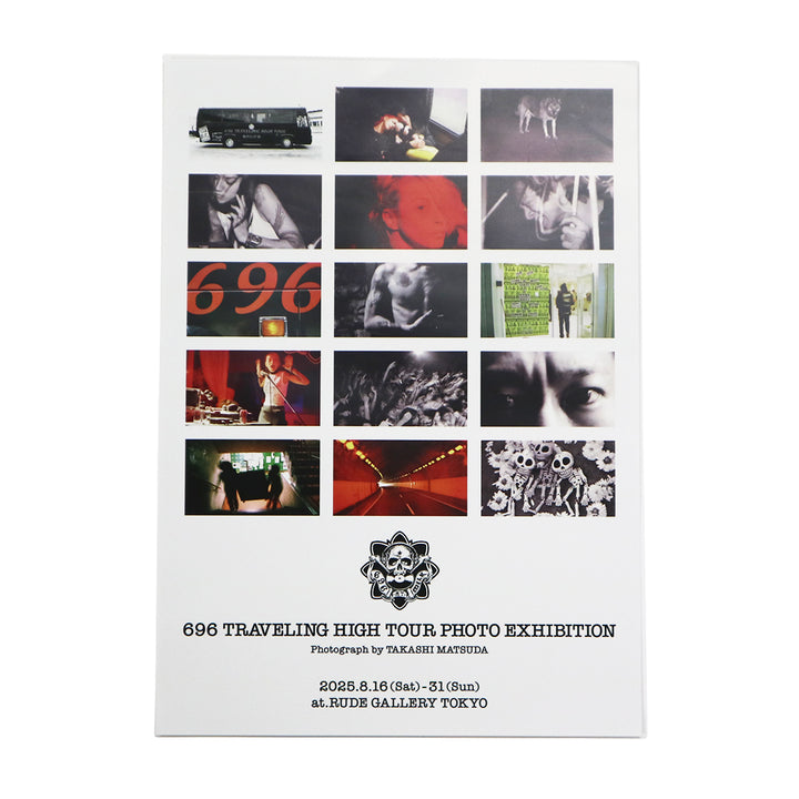 696 TRAVELING HIGH TOUR PHOTO EXHIBITION POSTER