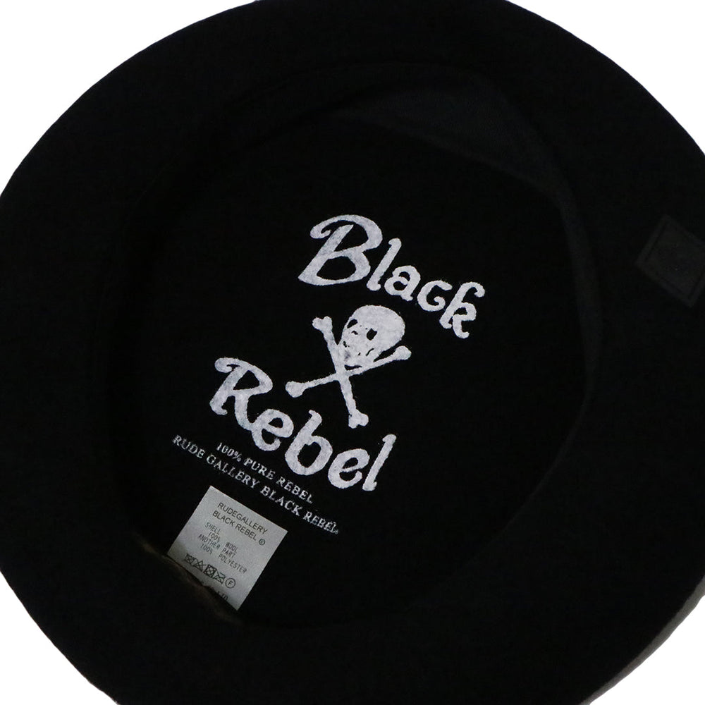 REBELS BIG BERET RUDE GALLERY BLACK REBEL / ルードギャラリーブラックレベル