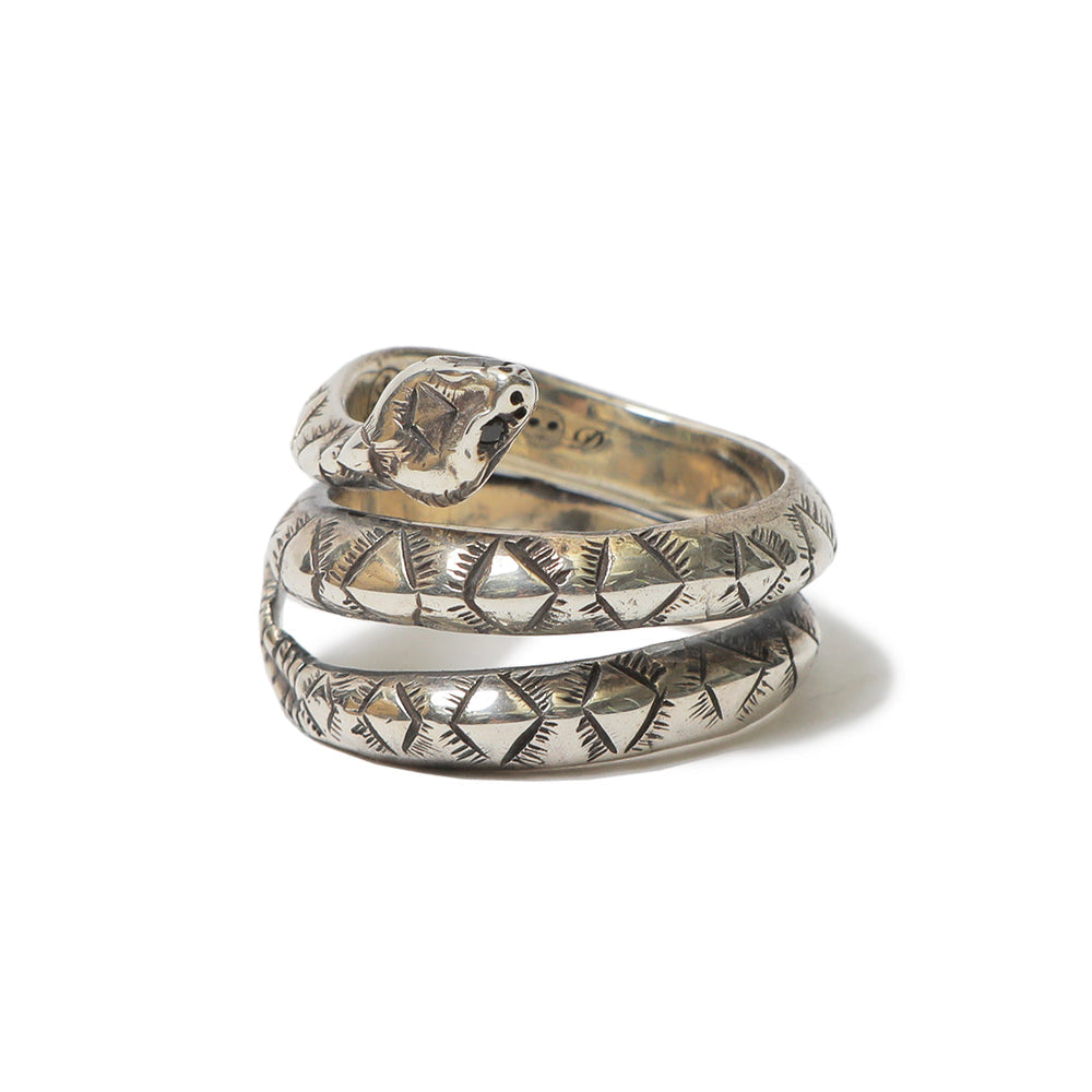 RATTLE SNAKE RING - Collaboration by MAGICAL DESIGN RUDE GALLERY BLACK REBEL / ルードギャラリーブラックレベル