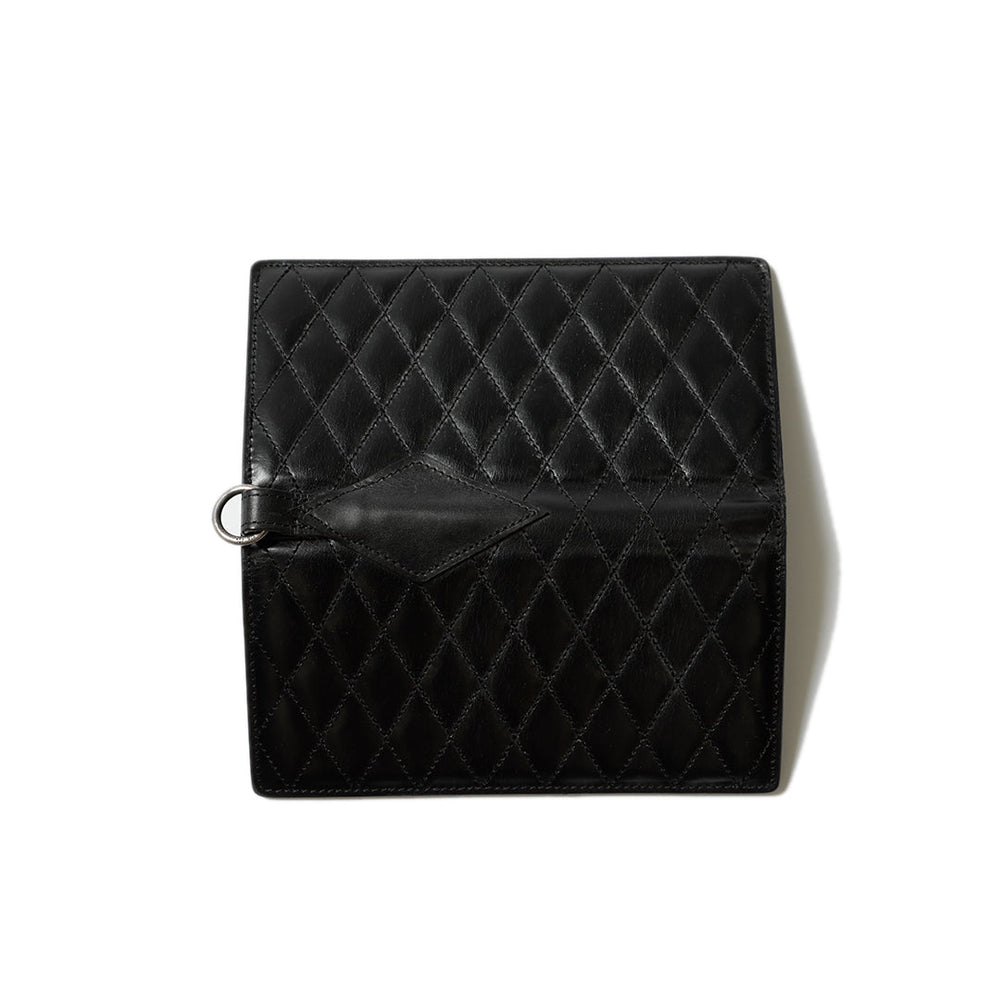 OUTSIDERS DIA QUILTED LEATHER WALLET RUDE GALLERY BLACK REBEL / ルードギャラリーブラックレベル