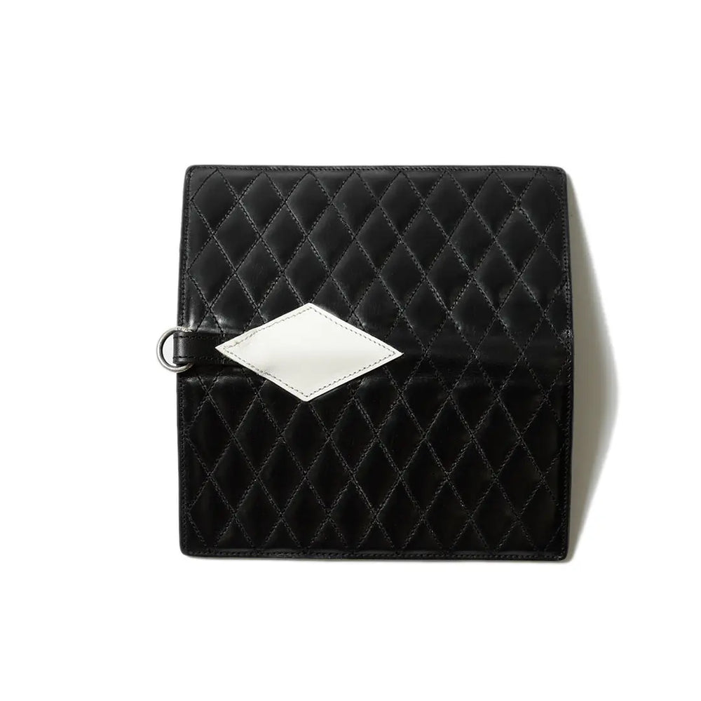 OUTSIDERS DIA QUILTED LEATHER WALLET RUDE GALLERY BLACK REBEL / ルードギャラリーブラックレベル