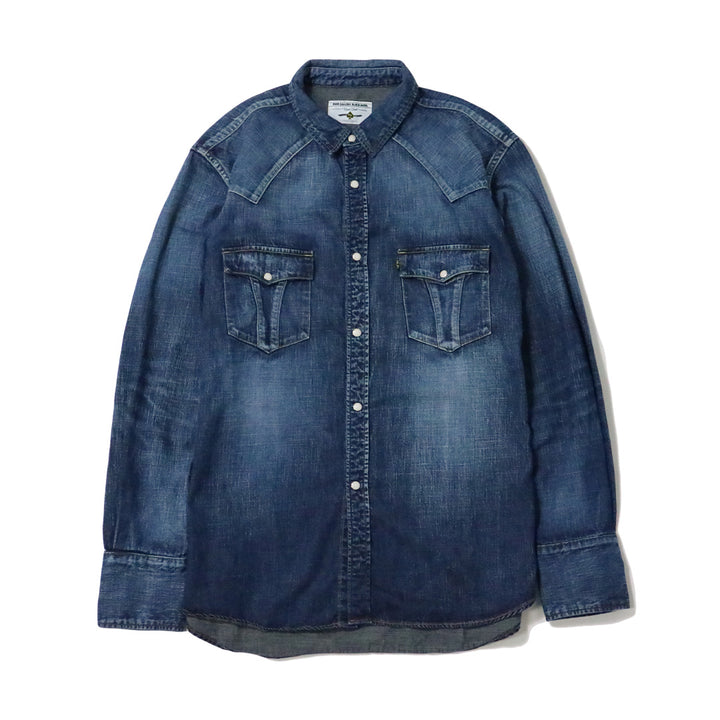 ROAD JACK DENIM SHIRT <VINTAGE WASH>