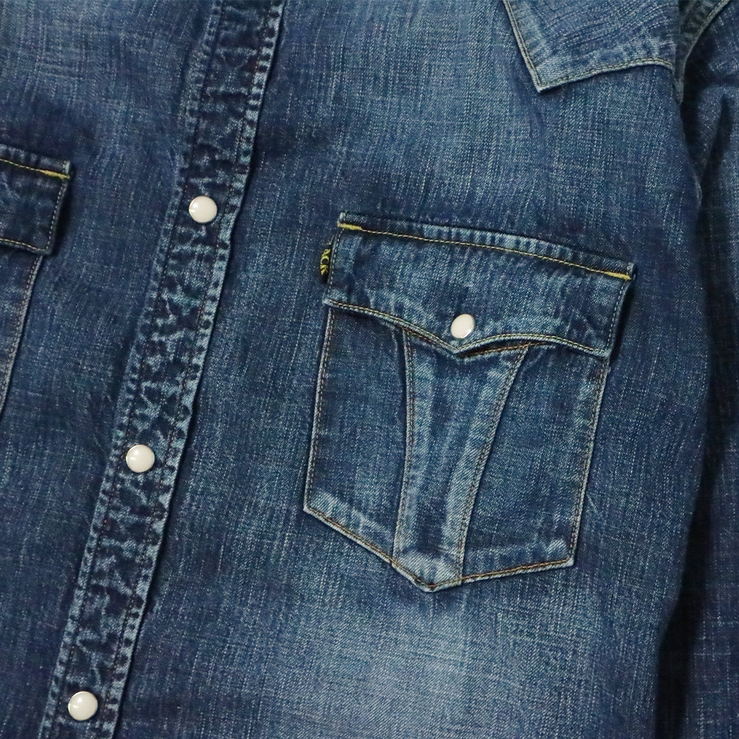 ROAD JACK DENIM SHIRT <VINTAGE WASH>