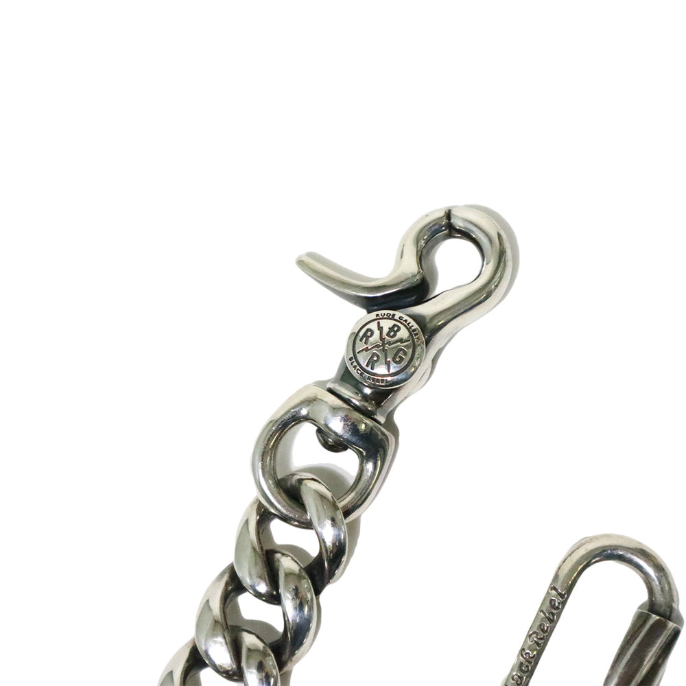 OUTSIDERS WALLET CHAIN RUDE GALLERY BLACK REBEL / ルードギャラリーブラックレベル